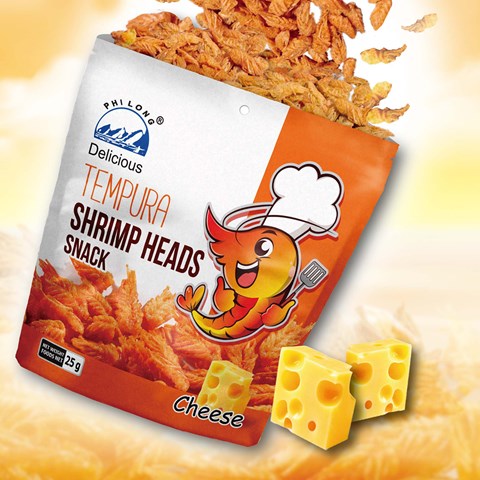 TEMPURA SHRIMP HEADS - CHEESE (25gr)