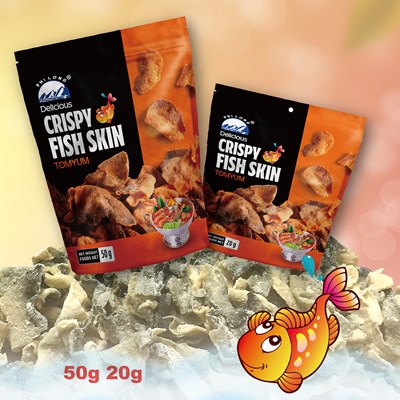 CRISPY FISH SKIN-TOMYUM (50gr - 20gr)
