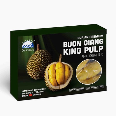 Múi sầu riêng đông lạnh