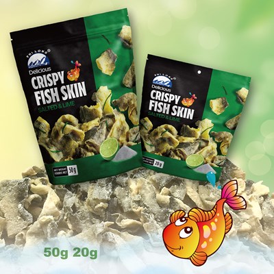 CRISPY FISH SKIN-SALT&LIME (50gr - 20gr)