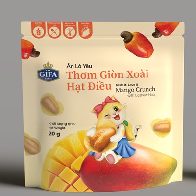 Thơm Giòn Xoài Hạt Điều